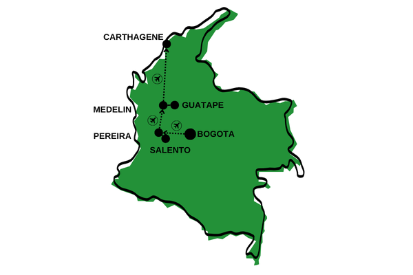 Circuit au Pays de l'Eldorado